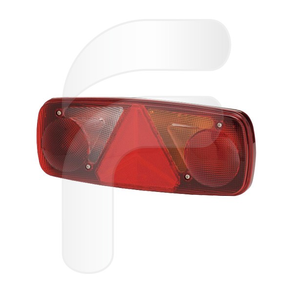 REAR LAMPS LENS WITH TRIANGLE CHEREAU RIGHT